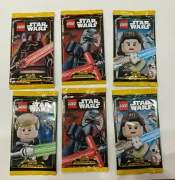 LEGO Star Wars Collectible card game Series 1 x6 Sobre Booster Espanol Spanish - Image 1