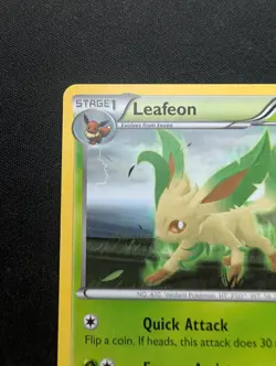 M/NM Pokemon Leafeon Regular Card 6/108 Dark Explorers - Image 2