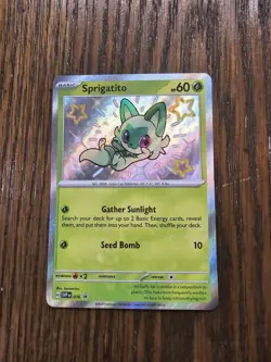 Sprigatito 076 Sv: Scarlet & Violet Promo Cards Holo - Image 1