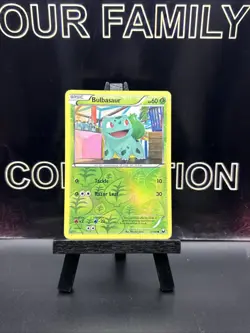 Bulbasaur 1/108 BW Black White Dark Explorers Reverse Holo Pokemon Card - Image 1