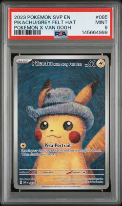 Pikachu with Grey Felt Hat 085 Sv: Scarlet & Violet Promo Cards Regular - Image 1