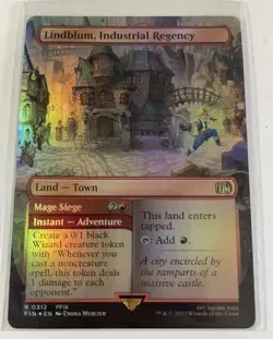 Lindblum, Industrial Regency (Borderless) Final Fantasy Foil - Image 1