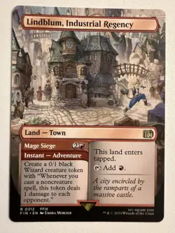 Lindblum, Industrial Regency (Borderless) Final Fantasy Regular X1 NM - Image 1