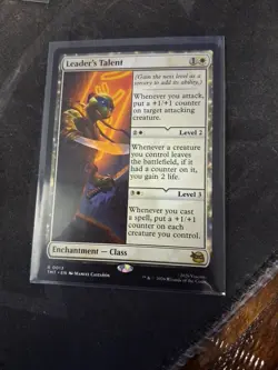Leader's Talent Light Play, English Magic the Gathering MTG Teenage Mutant Ninja - Image 1