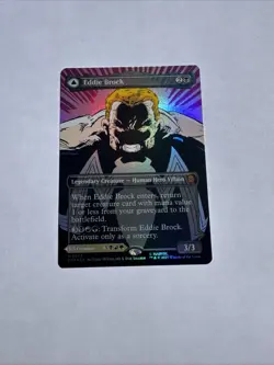 Eddie Brock (0233) (Borderless) Marvel's Spider-Man Foil - Image 1