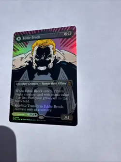 Eddie Brock (0233) (Borderless) Marvel's Spider-Man Foil - Image 2