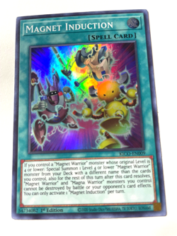 Magnet Induction - KICO-EN009 - Super Rare - 1st Edition - Mint - Yugioh! - Image 1