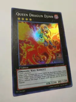 Queen Dragun Djinn 1st Edition Super Rare GAOV-EN049 YUGIOH Galactic Overlord - Image 3