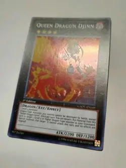 Queen Dragun Djinn 1st Edition Super Rare GAOV-EN049 YUGIOH Galactic Overlord - Image 4