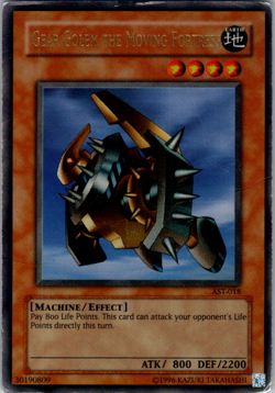 Yu-Gi-Oh! TCG Gear Golem the Moving Fortress AST-018 Unlimited - Image 1