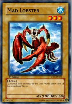 Mad Lobster CRV-EN003 1st Edition - Yu-Gi-Oh! TCG Common - Image 1