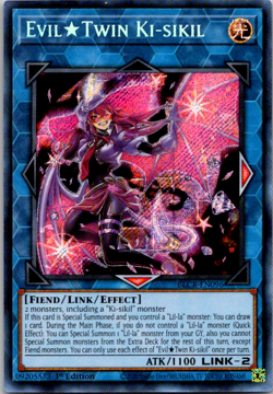 Evil Twin Ki-sikil - BLCR-EN096 - Secret Rare (NM) - Yugioh - Image 1