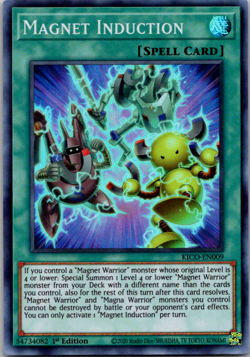 Magnet Induction (KICO-EN009) - Super Rare - 1st Edition - Image 1