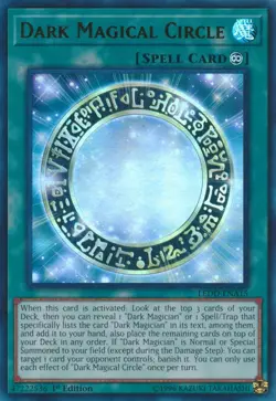 Dark Magical Circle - LEDD-ENA15 - Ultra Rare - 1st Edition - Lightly Played - Image 1