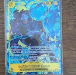One Piece Bartholomew Kuma OP12-119 Secret Rare Foil Alternate Art - Image 1