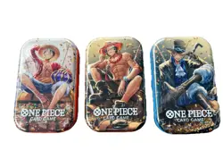 One Piece TCG: Vol 2 Tin Pack Set of 3 TS-02 OP-13 BRAND NEW SEALED & FAST SHIP - Image 1