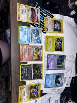 Pokemon TCG 10 Card Lot Pyroar Glaceon Flareon Dark Dragonite Rhydon English - Image 1