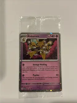SEALED Alakazam 82/167 Cosmos Holo Knockout SEALED PROMO Pokemon Card - Image 1