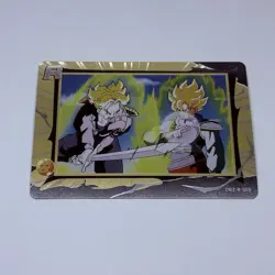 Super Saiyan Trunks Son Goku - Dragon Ball Trading Card R 005 Anime Foil Art Tc5 - Image 1