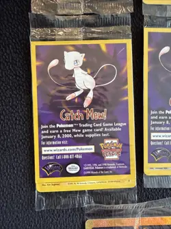 Pokemon First Movie Set of 5 Promo Cards Dragonite Mewtwo Pikachu Elect SEALED - Image 4
