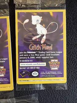 Pokemon First Movie Set of 5 Promo Cards Dragonite Mewtwo Pikachu Elect SEALED - Image 5