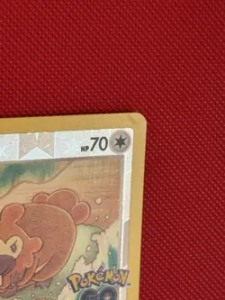 Bidoof Ditto OC Miscut Reverse Holo Peel card 059/078 SWSH Pokemon Go 2022 LP - Image 3