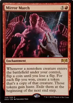 108/259 MIRROR MARCH RARE RAVNICA ALLEGIANCE MTG CARD - Image 1