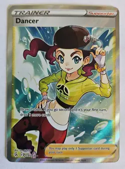 Dancer 259/264 Pokemon Fusion Strike Sword & Shield Full Art Rare Card NM - Image 1