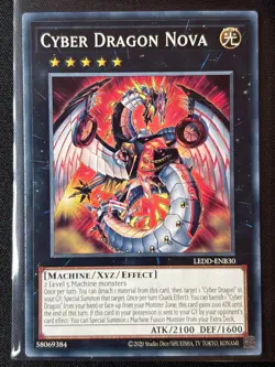 Cyber Dragon Nova - LEDD-ENB30 - LIGHT CARD - Legendary Dragon Decks (2020) NM - Image 1