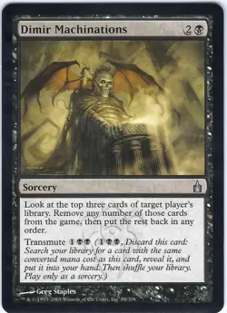 Dimir Machinations Ravnica: City of Guilds – MTG Magic the Gathering Card - Image 1