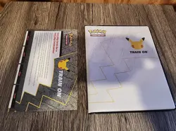 Pokemon First Partner Pack 25th Anniversary Jumbo Card Set COMPLETE Binder - Image 1