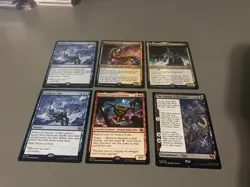 Magic The Gathering Mythical Card Lot Teenage Mutant Ninja Turtles 6 cards - Image 1