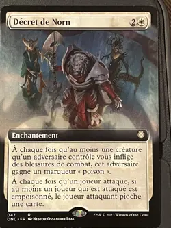 Mtg BRC Commander— Lot 16 Rare Cards French—NM - Image 4