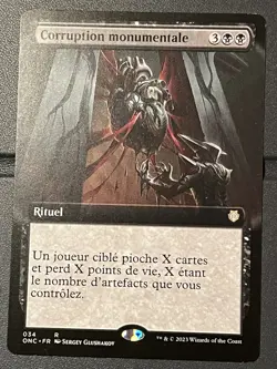 Mtg BRC Commander— Lot 16 Rare Cards French—NM - Image 5