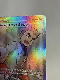 Professor Oak's Setup 233/236 Cosmic Eclipse NM Full Art Ultra Rare Pokemon Card - Image 3