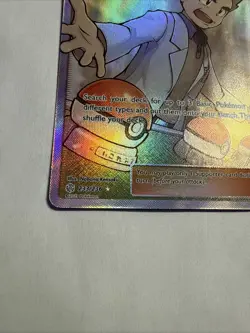 Professor Oak's Setup 233/236 Cosmic Eclipse NM Full Art Ultra Rare Pokemon Card - Image 5
