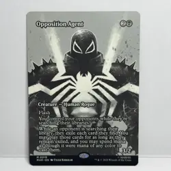 Opposition Agent Borderless Non-Foil #19 MTG Marvel Spider-Man MAR EN NM - Image 1
