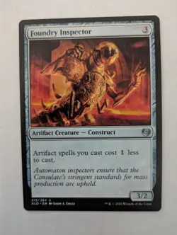 Foundry Inspector (215) – Kaladesh – MTG Magic the Gathering – LP - Image 1