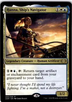 MTG Hanna, Ship's Navigator Double Masters Rare #200 - Image 1