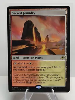 Sacred Foundry Promo Pack: Edge of Eternities Regular MTG Magic The Gathering - Image 1