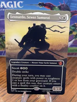 Leonardo, Sewer Samurai (Borderless) Teenage Mutant Ninja Turtles Regular - Image 1