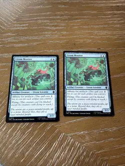 2) Utrom Monitor #113 TMNT Magic The Gathering - Pack Fresh See Corners In Pics - Image 1