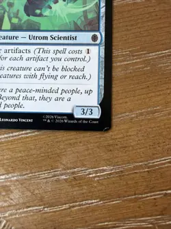 2) Utrom Monitor #113 TMNT Magic The Gathering - Pack Fresh See Corners In Pics - Image 3