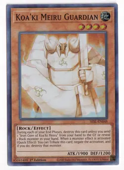 Koa'Ki Guardian SESL-EN048 Yu-Gi-Oh! Light Play 1st Edition - Image 1