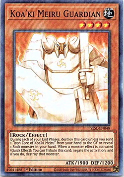 Koa'Ki Guardian SESL-EN048 Yu-Gi-Oh! Light Play 1st Edition - Image 1