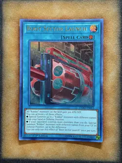 Yugioh Boot Sector Launch EXFO-EN053 Ultra Rare 1st Ed NM - Image 1