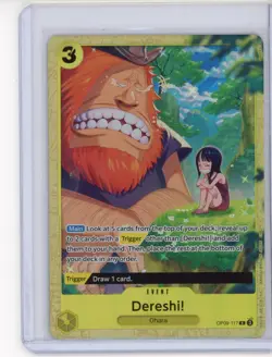 Dereshi! Alternate Art Foil - OP09-117 - One Piece - Image 1