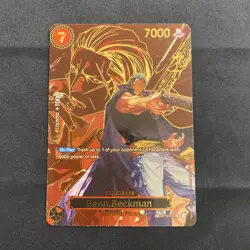 Benn.Beckman (SP) One Piece Carrying On His Will OP09-009 SR - English - Image 1
