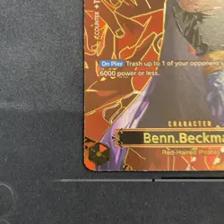 Benn.Beckman (SP) One Piece Carrying On His Will OP09-009 SR - English - Image 5