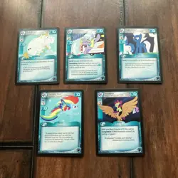 My Little Pony High Magic Trading Card Game 78 Cards common -rare - Image 2